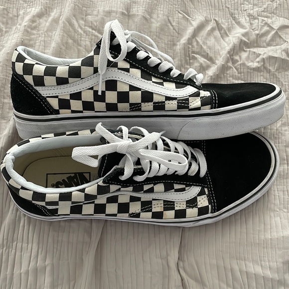 Vans Other - Checkered Vans, Great condition, Size 9 1/2 men, Women size 11